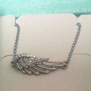 I am Protected Angel Wing Bolo Bracelet